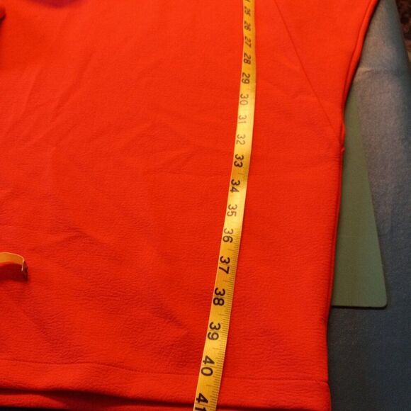 Gabrielle Union New York & Company Women's Batwing Style XL Orange Midi … - Picture 7 of 11